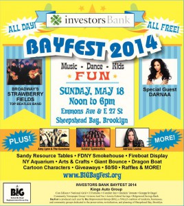 SHEEPSHEAD BAY Bayfest 2014 Sunday May 18th @ Big Bayfest | New York | United States
