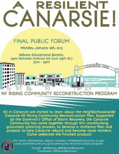 CANARSIE NY Rising Public Engagement Session @ Hebrew Educational Society (HES) | New York | United States