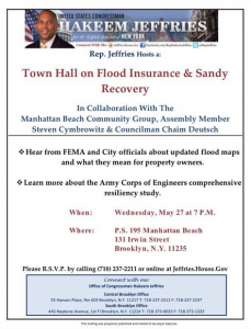 Manhattan Beach: Flood Insurance and Sandy Recovery Town Hall @ P.S. 195 | New York | United States