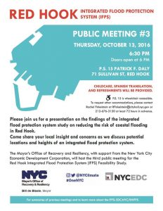 Red Hook Integrated Flood Protection System (IFPS) Feasibility Study - Public Meeting #3 @ P. S. 15  | New York | United States